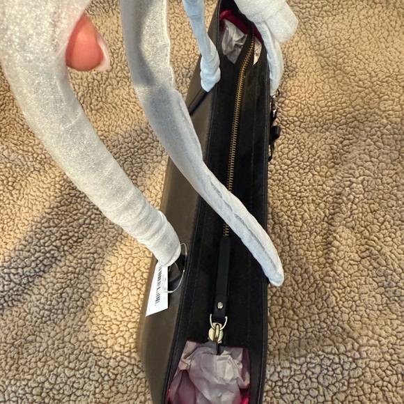 kate spade Black Leather Tote - Picture 4 of 6